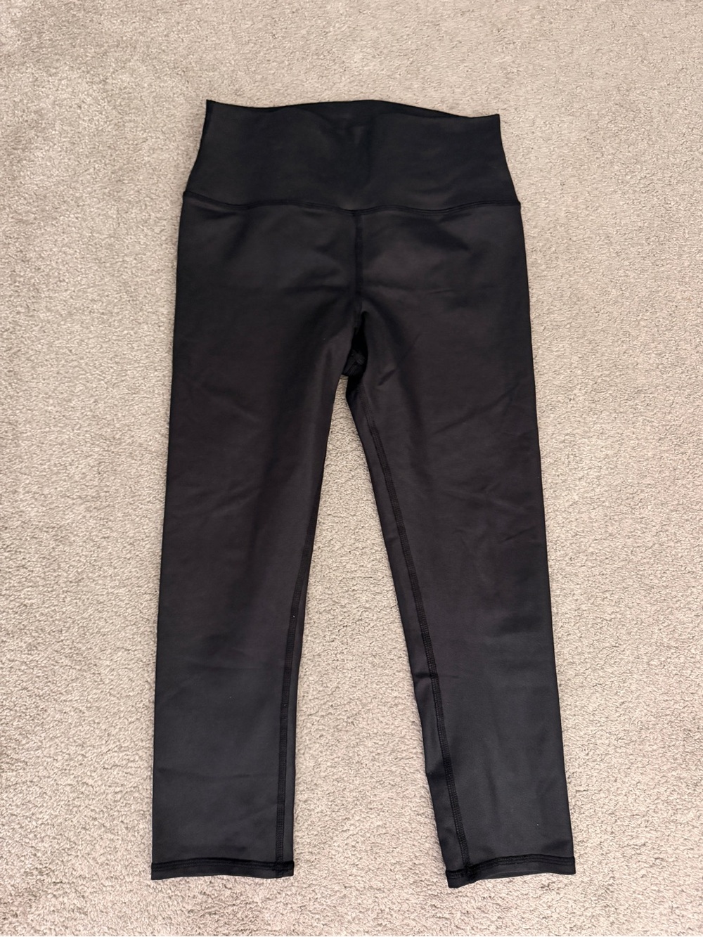 2 ALO Yoga airbrush Black High-Waist leggings - Picture 6 of 10